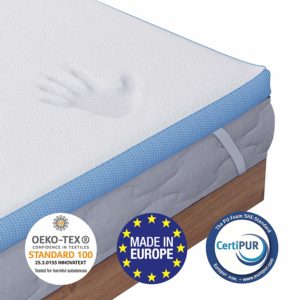 surmatelas à mémoire de forme Dreamzie 