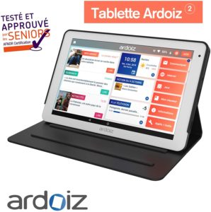 Mobiho Essentiel Tablette INITIALE 10P sénior, MODULABLE SUR MESURE :  WHATSAPP et + de 20 applis préinstallées - GOOGLE PLAY - OFFERT : Pochette  ET 6