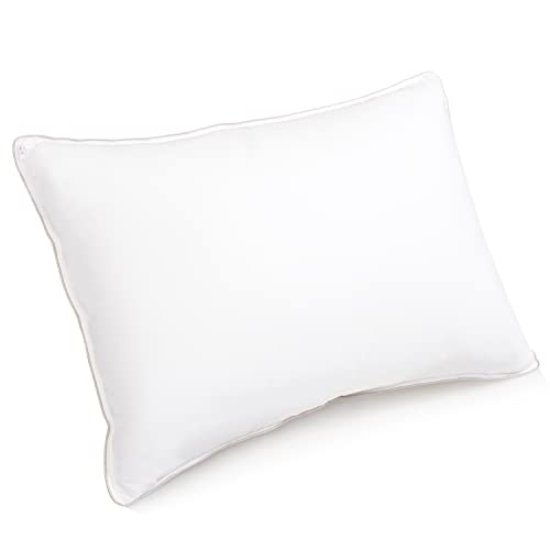 TOUCHXEL Oreiller à Mémoire de Forme - Oreiller Gel de Refroidissement, Oreiller Ergonomique, Hauteur Réglable, 71 x 51cm, Blanc