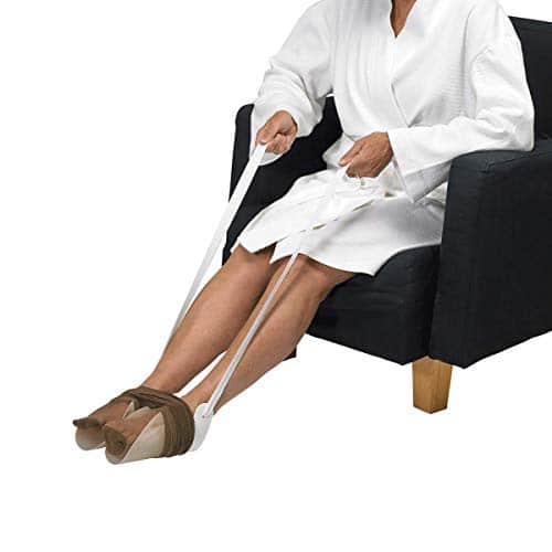 Homecraft, enfile-collants gouttière plastique, enfile-bas, enfile-chaussette, avec packaging, aide à l'habillement pour personnes âgées, handicapées, ou après une chirurgie