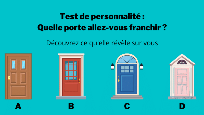 Test de personnalité : quelle porte allez-vous franchir ? Découvrez ce qu’elle révèle sur vous.