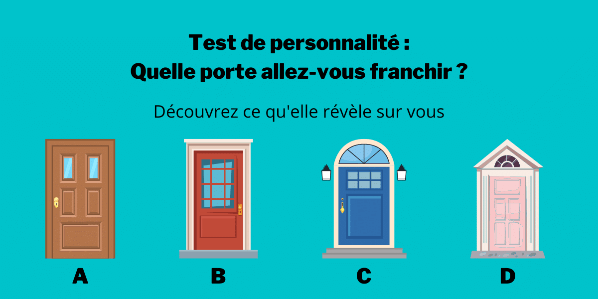 Test de personnalité : quelle porte allez-vous franchir ? Découvrez ce qu’elle révèle sur vous.