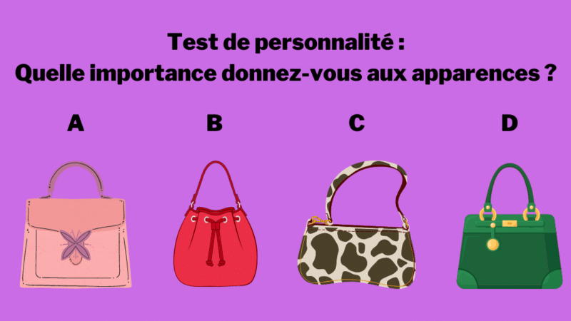 Test de personnalité : Le sac à main que vous allez choisir traduit l’importance que vous donnez à l’apparence
