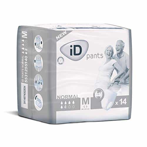 Ontex Id Pants Normal Taille M Pack 14 Incontinence Protection pour Adulte