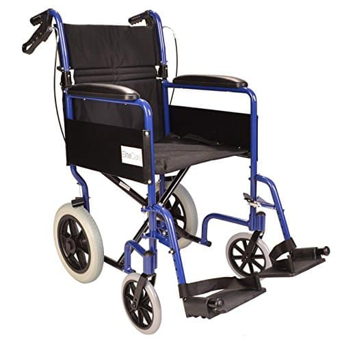 Léger pliant fauteuil roulant voyage en aluminium - ECTR01
