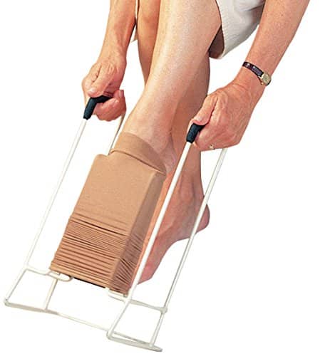 Sammons Preston, Enfile-bas Jobst, poignées en mousse pour une prise en main facile, finition époxy lisse sans accrocs, rend l’application de chaussettes et de bas de compression simple