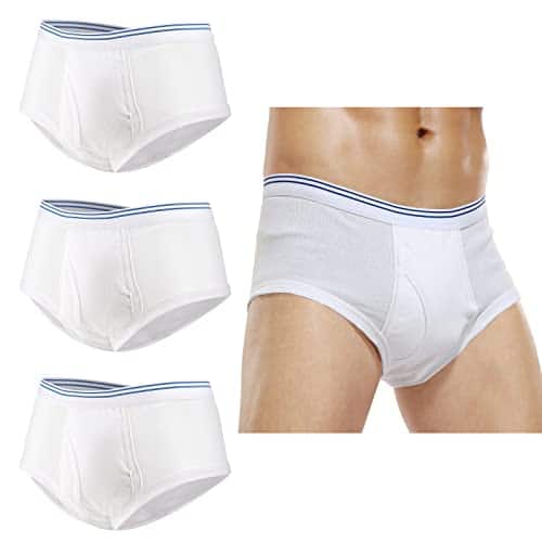 Le slip d’incontinence pour hommes, de Care est un sous-vêtement lavable pour adulte, avec une protection absorbante intégrée (3 PCS, XX-Large)