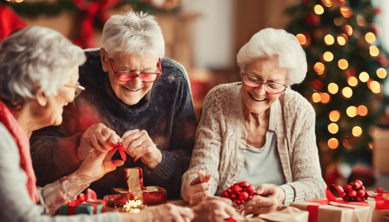 Quelles activités festives et amusantes pour divertir nos aînés pendant les fêtes ?