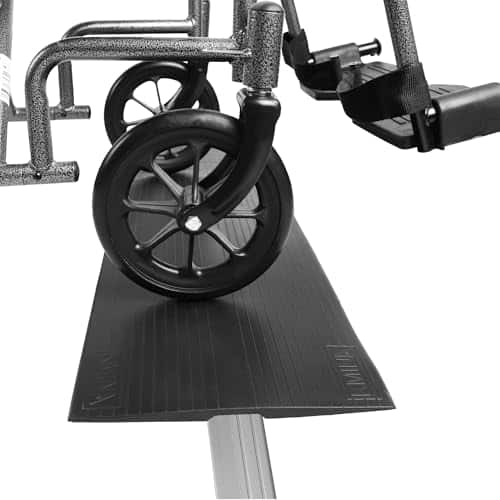 KMINA - Rampe Fauteuil Roulant (pour Seuil de Porte, 6 mm Hauteur), Ajustable, Accès Handicapé, Accessoires Fauteuil Roulant, Patented