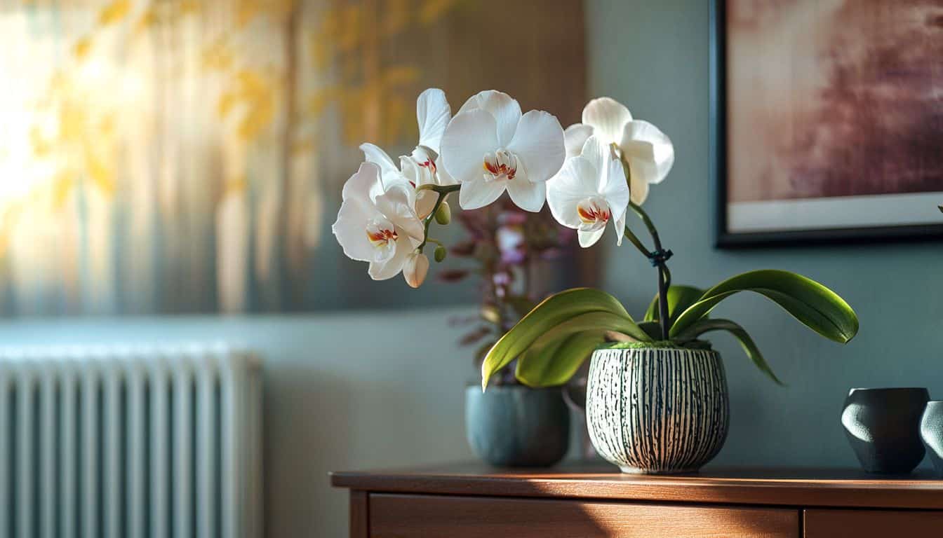 Orchidées et chauffage: comment les protéger de la chaleur des radiateurs