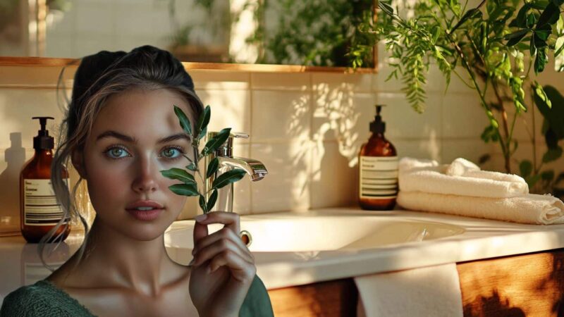 Comme une feuille de baie dans la salle de bain, elle peut transformer votre routine quotidienne