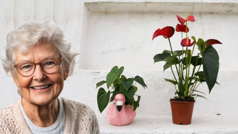 Anthurium à Fiore: Découvrez le secret de la grand-mère pour une floraison dans 2 semaines