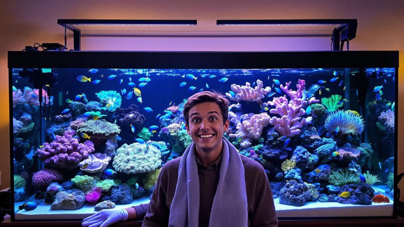 Les indispensables pour bien démarrer votre aquarium d’eau de mer