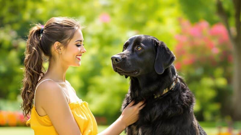L’origine fascinante et les spécificités du golden retriever noir