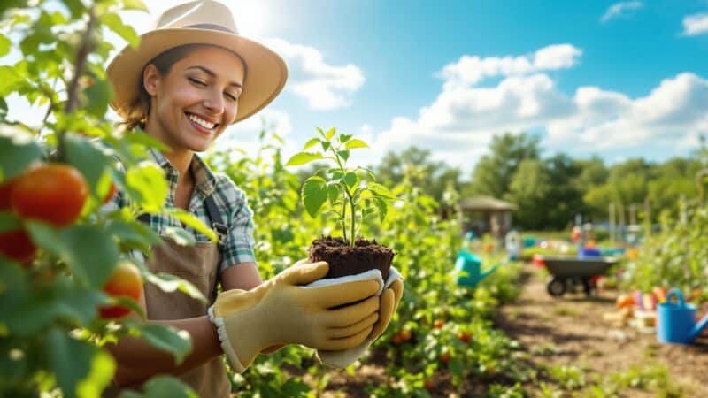 Optimisez la croissance de vos plants de tomates : le moment idéal pour les repiquer