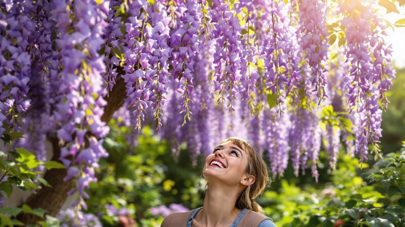 les secrets peu révélés par les experts du jardinage pour faire fleurir avec succès les glycines