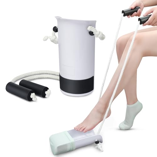 Milifox Enfile Chaussettes,Enfile Bas de Contention,IdéAl pour Personnes âGéEs,Femmes Enceintes et ImmobiliséEs,Facilité et Confort AssuréS Lors de La Mise En Place de Chaussettes de Contention