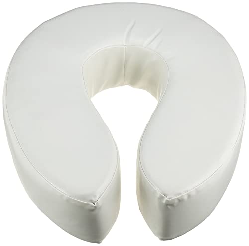 Homecraft Siège de toilette surélevé, 5 cm, Siège confortable et matelassé pour les personnes âgées, handicapées, l'aide pour la salle de bain augmente la hauteur
