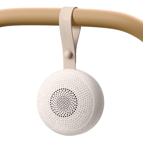 Dreamegg Portable Machine à Bruit Blanc pour Bébé, 21 Sons Relaxants, dont Bruit Blanc et Berceuses, Matériaux Écologiques, 1800 mAh et USB-C, 30 Niveaux de Volume, 30/60/90 Minuterie, Sécurité Enfant